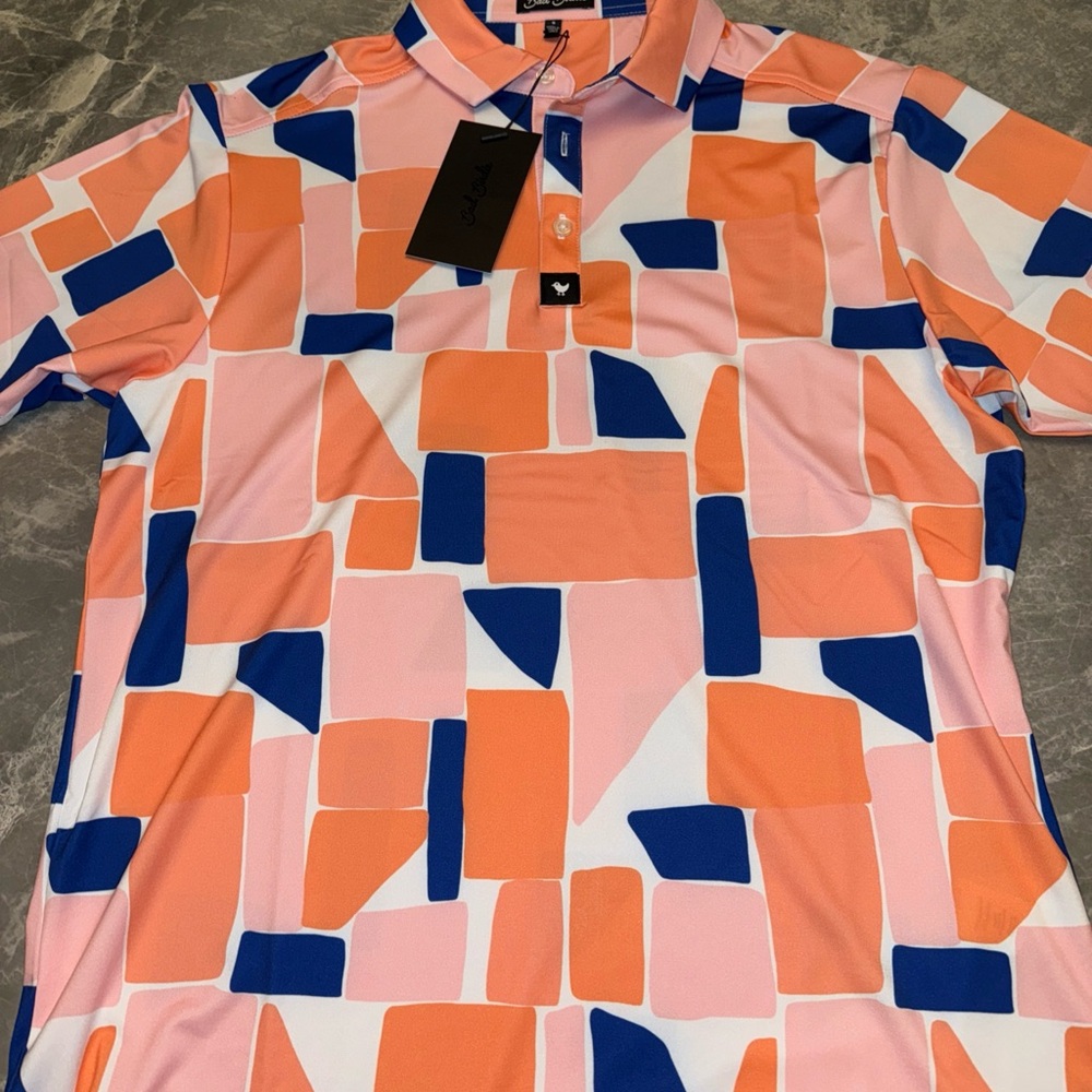 Bad Birdie Golf Polo Shirt Size XL Catalina Short Sleeve Supersoft UPF 50+